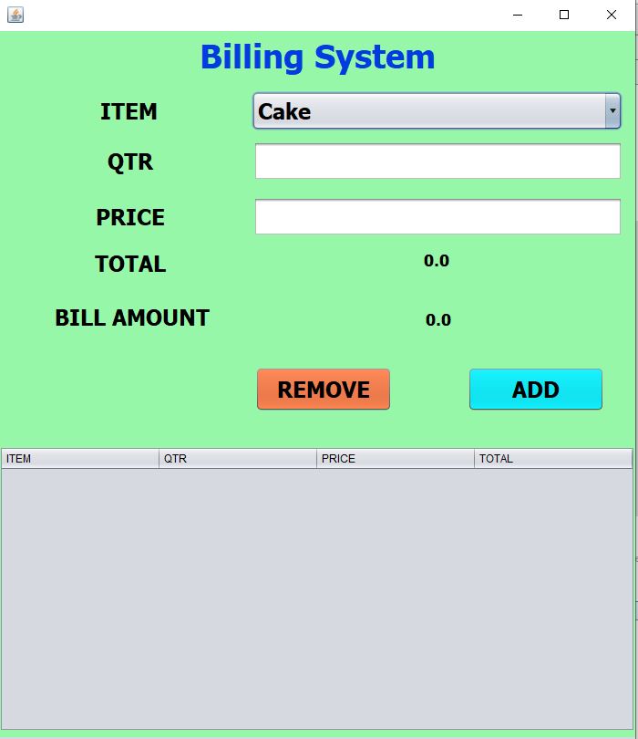 billing
